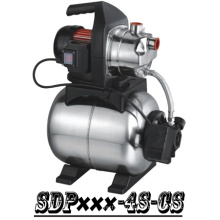 (SDP800-4 S-CS) Jardin auto-amorçantes Jet pompe de surpression avec réservoir en acier